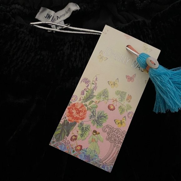 $258 NWT Johnny Was Hirsch Velvet Crop Pant M - Picture 4 of 6